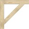 Ekena Millwork Traditional Block Rough Sawn Bracket, Douglas Fir, 4"W x 30"D x 30"H BKT04X30X30TRA05RDF - alternate 4